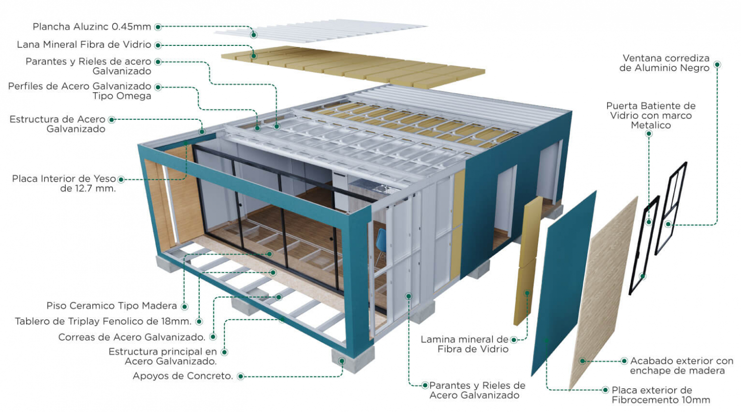 Modulhaus casas modulares de diseño fabricación y montaje